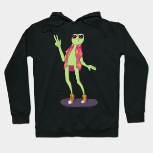 Skater frog Hoodie